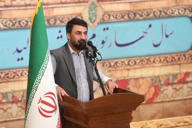 حضور و سخنرانی رهبر انقلاب در اجتماع زائران و مجاوران حرم مطهر رضوی- ۳