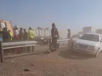 ترخیص ۱۹ نفر از مصدومان تصادف زنجیره‌ای محور نیشابور- مشهد (۴ دی ۱۴۰۲)
