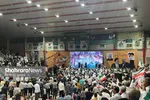قالیباف در اجتماع هواداران خود در مشهد: کشور تاب اختلاف و دعوا و بهانه جویی ندارد| ما سیاست بلدیم، اما کار‌های خلاف انجام نمی‌دهیم+ فیلم و عکس (۶ تیرماه ۱۴۰۳)