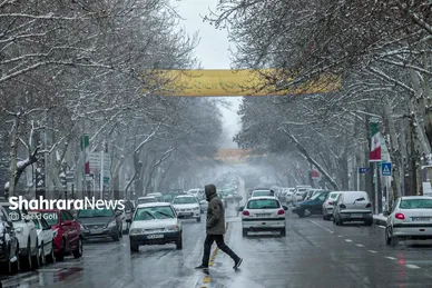 بارش برف در مشهد (۰۷/ ۱۲/ ۱۴۰۲)