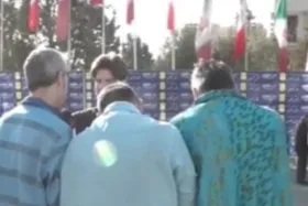 ویدئو| گیر افتادن سارق خودرو به خاطر کلوچه