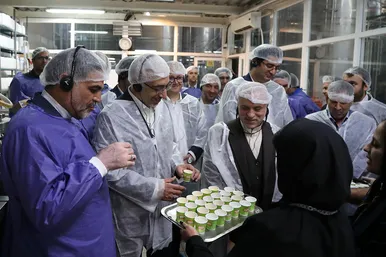 بازدید رییس سازمان بورس و ارواق بهادار از چند واحد صنعتی در مشهد