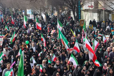 راهپیمایی 22 بهمن در مشهد - 2