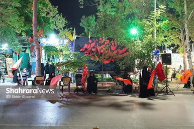 گزارش تصویری | یکصدوشصت‌ودومین شب حضور مردم مشهد در خیابان