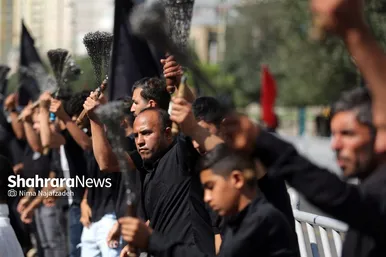 عزاداری روز تاسوعا در مشهد مقدس