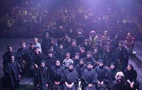 اجرای تئاتر &laquo;سیاه کژدم&raquo; در  در سالن تئاتر شهر پارک ملت