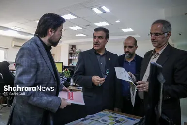 گزارش تصویری | بازدید مدیران استانی و شهری از روزنامه شهرآرا به مناسبت روز خبرنگار