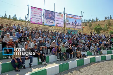 گزارش تصویری | مسابقات «کشتی با چوخه»
