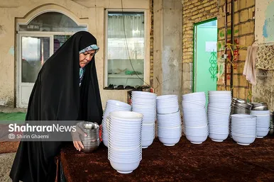 گزارش تصویری | افطاری ساده، مسجد المنتظر