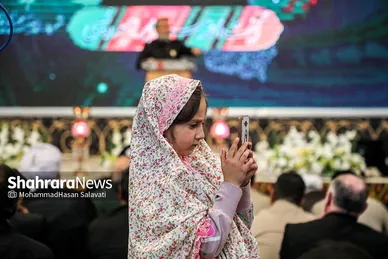 مراسم بزرگداشت شهدای خدمت در حرم مطهر رضوی