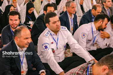 بزرگداشت مقام پرستار در حرم رضوی