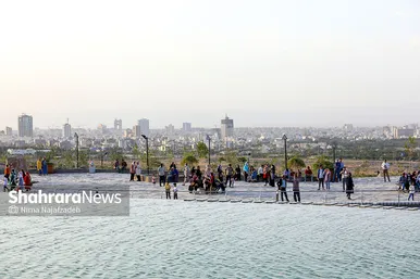 افتتاح پروژه کوهشار، بزرگترین آبشار مصنوعی ایران