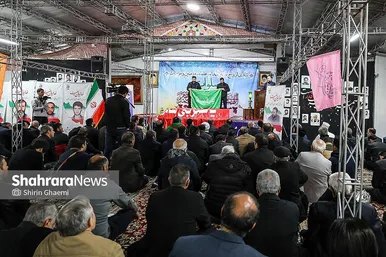 گزارش تصویری | مراسم تدفین پیکرهای شهدای مدافع امنیت در آرامستان بهشت‌رضا(ع) مشهد