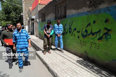 بازسازی صحنه قتل در عطاری