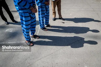 گزارش تصویری | صحنه شهادت ۲ بسیجی در مشهد بازسازی شد