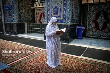 گزارش تصویری | اعتکاف بانوان در حرم امام رضا (ع)