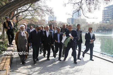 گزارش تصویری | بازدید استاندار خراسان رضوی و شهردار مشهد از چند بوستان سطح شهر و آرامگاه فردوسی در روز طبیعت