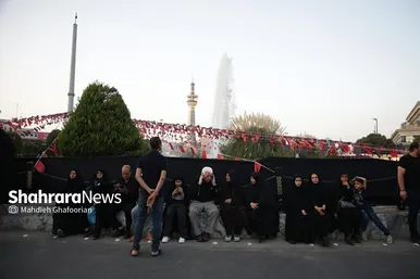 پیاده‌روی جاماندگان اربعین حسینی در مشهد
