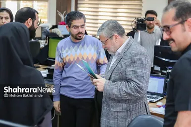 بازدید شهردار مشهدمقدس از موسسه شهرآرا