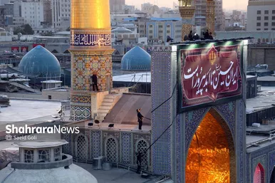گزارش تصویری| آیین اذن عزای محرم در حرم مطهر رضوی (پنجشنبه ۵ تیر ۱۴۰۴)