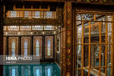 گزارش تصویری | آیینه کاری، هنر جهانی ایرانی