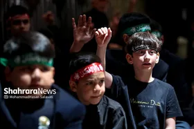 برگزاری اجتماع بزرگ نوجوانان عاشورایی با عنوان &laquo;احلی من العسل&raquo; در حرم امام&zwnj;رضا(ع) (۲۱ تیر ۱۴۰۳)