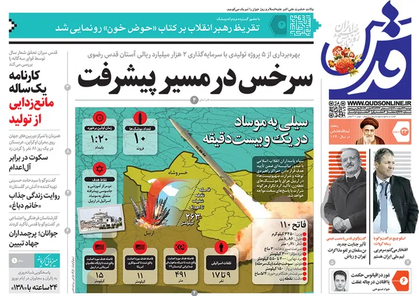 صفحه نخست روزنامه‌های کشور - دوشنبه ۲۳ اسفند ۱۴۰۰