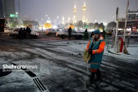آماده&zwnj;باش برف و سرما در مشهد از ۴۸ ساعت فراتر رفت