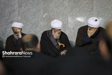 گزارش تصویری | شب چهارم مراسم بزرگداشت رهبر شهید انقلاب اسلامی در حرم مطهر رضوی
