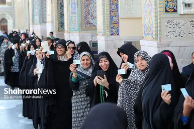 عکس‌هایی از مرحله دوم انتخابات چهاردهمین دوره ریاست‌جمهوری در مشهد (۱)