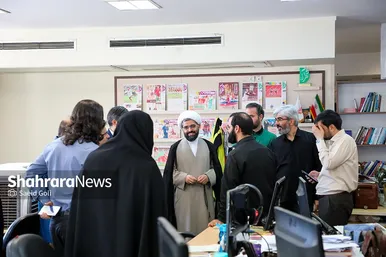 بازدید اعضای شورای اسلامی شهر مشهد از روزنامه شهرآرا