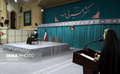 دیدار جمعی از بانوان فرهیخته کشور با مقام معظم رهبری