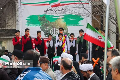گزارش تصویری (۲) | راهپیمایی روز ۲۲ بهمن در مشهد