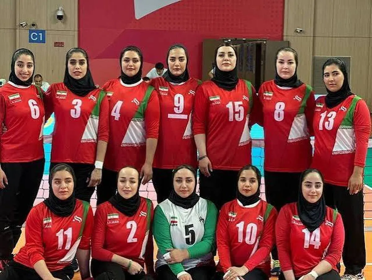 صعود زنان والیبال نشسته ایران به ۸ تیم برتر دنیا برای اولین‌بار