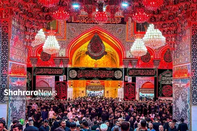 گزارش تصویری | حال و هوای کربلای معلی در شب جمعه ، شب زیارتی سیدالشهدا (ع)، در آستانه اربعین حسینی