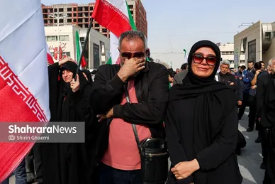گزارش تصویری | عزاداری شهادت رهبر معظم انقلاب اسلامی در میدان شهدا مشهد