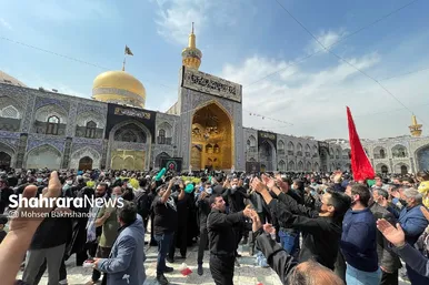عزاداری روز شهادت امام رضا علیه اسلام در مشهد