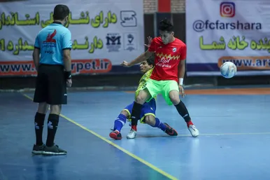 لیگ برتر فوتسال | مسابقه فرش آرا مشهد و  آنا صنعت قم