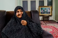 مراسم تشییع پیکر مادر شهیدان «شعبانی» در مشهد برگزار شد