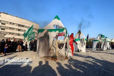آیین خیمه سوزان عصر عاشورا - 2