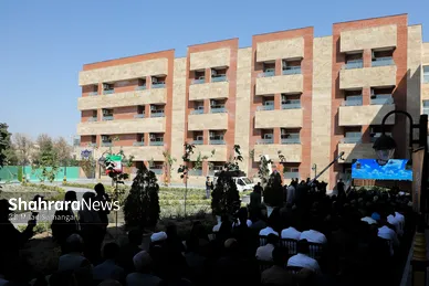 گزارش تصویری | افتتاح خوابگاه دانشجویی ۴۰۰ نفری سرای نجمه خاتون (س) در دانشگاه علوم پزشکی مشهد