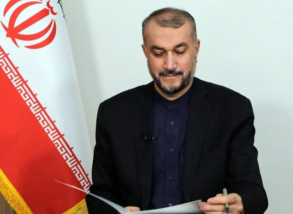 پیام قدردانی امیرعبداللهیان از رهبر معظم انقلاب