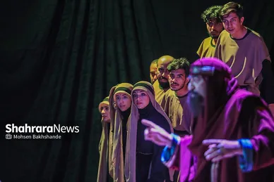 گزارش تصویری | سوگواری آیینی نمایشی «مثنوی سرخ»