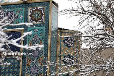گزارش تصویری | بارش برف در مشهد (۷ اسفند ۱۴۰۳)