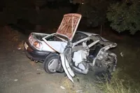 واژگونی پراید و برخورد با تریلی در بزرگراه شوشتری مشهد ۲ فوتی برجای گذاشت (۸ تیر ۱۴۰۵)