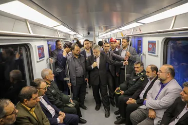  عملیات «تست‌گرم» بخش اول خط سوم قطار شهری مشهد