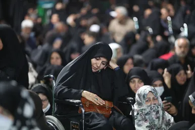 آیین خطبه خوانی شب شهادت امام رضا(ع) در حرم مطهر رضوی