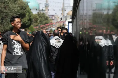 پیاده‌روی جاماندگان اربعین حسینی در مشهد - ۲