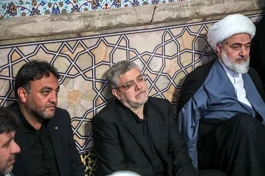 مراسم بزرگداشت شهدای خدمت در حرم مطهر رضوی