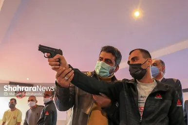 بازدید جواد فروغی مدال آور المپیک ۲۰۲۰ توکیو از آسایشگاه شهید بهشتی مشهد‎‎